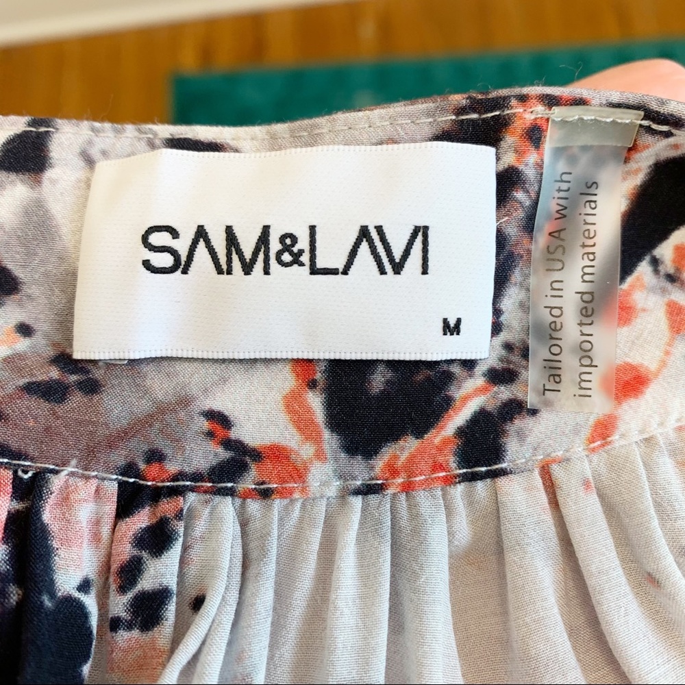 Sam & Lavi Floral Slit Front Maxi Skirt - Picture 9 of 12